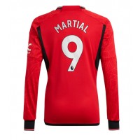 Manchester United Anthony Martial #9 Hemmatröja 2023-24 Långa ärmar